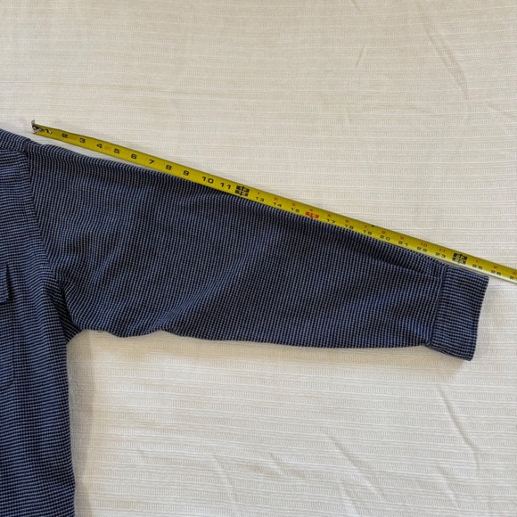 Polo Ralph Lauren Whitfield Shirt Mens XL Blue White Check Cotton Button Down - Picture 5 of 8